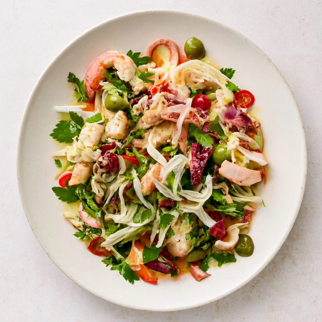 Ensalada de los Siete Pescados