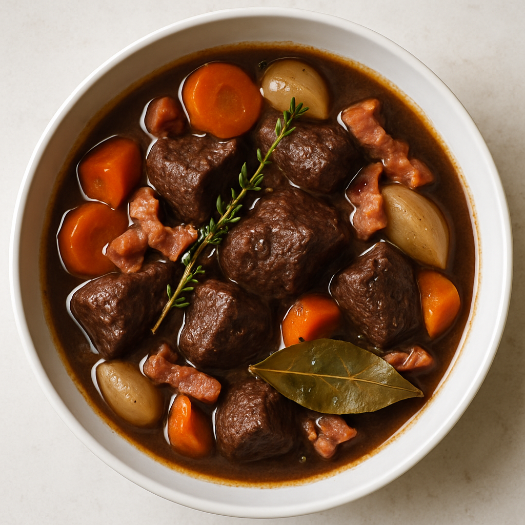 Beef Bourguignonne