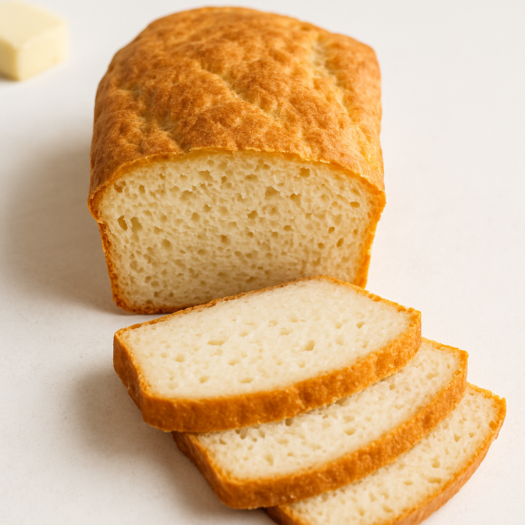Pan de Sándwich Rápido Sin Gluten