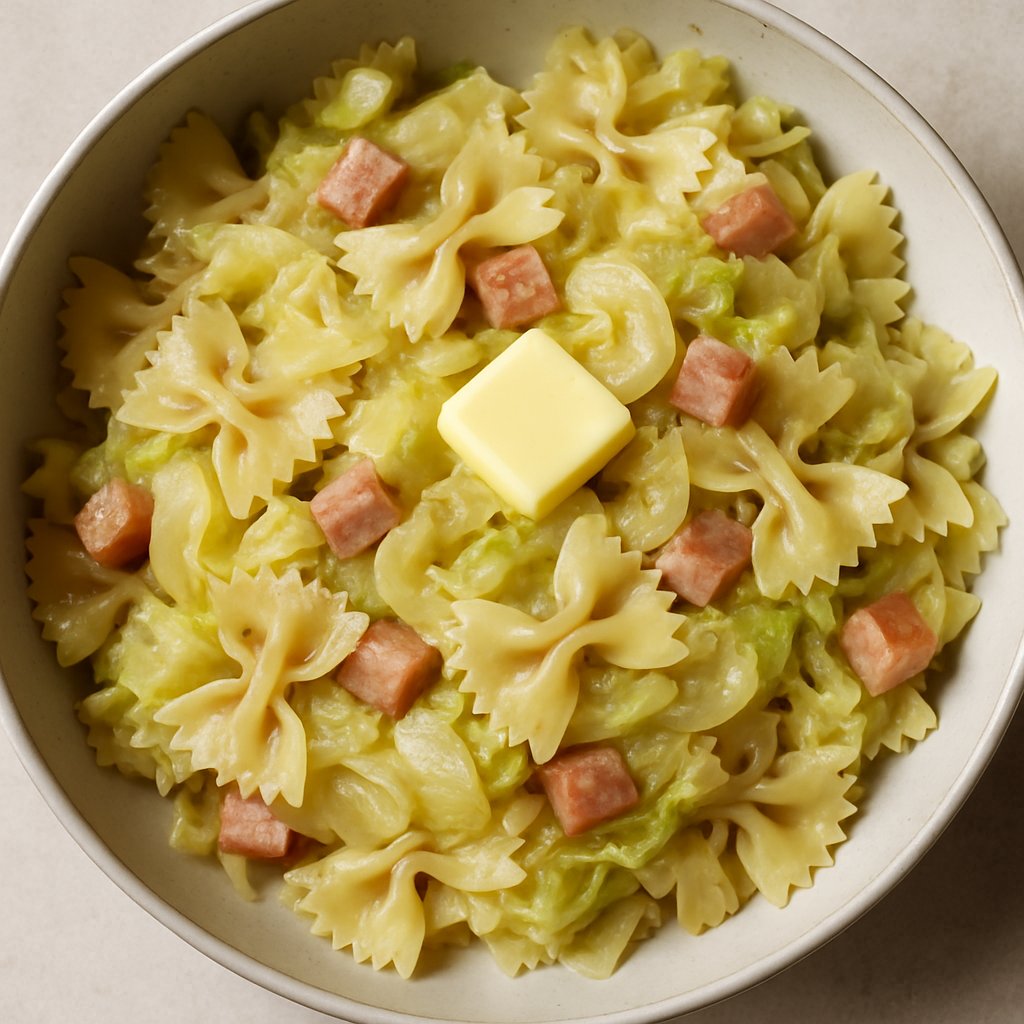 Repollo y Fideos Polacos de la Abuela