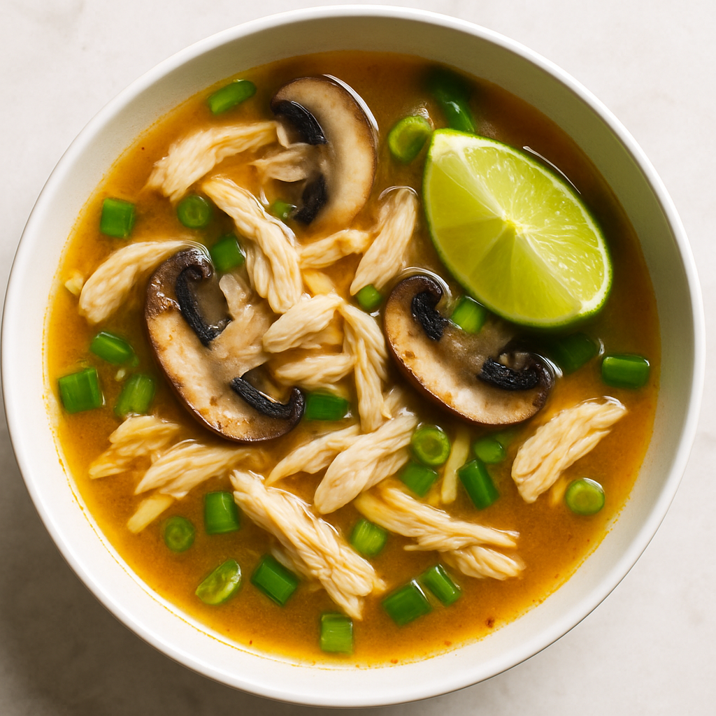 Thai Chicken and Mushroom Broth