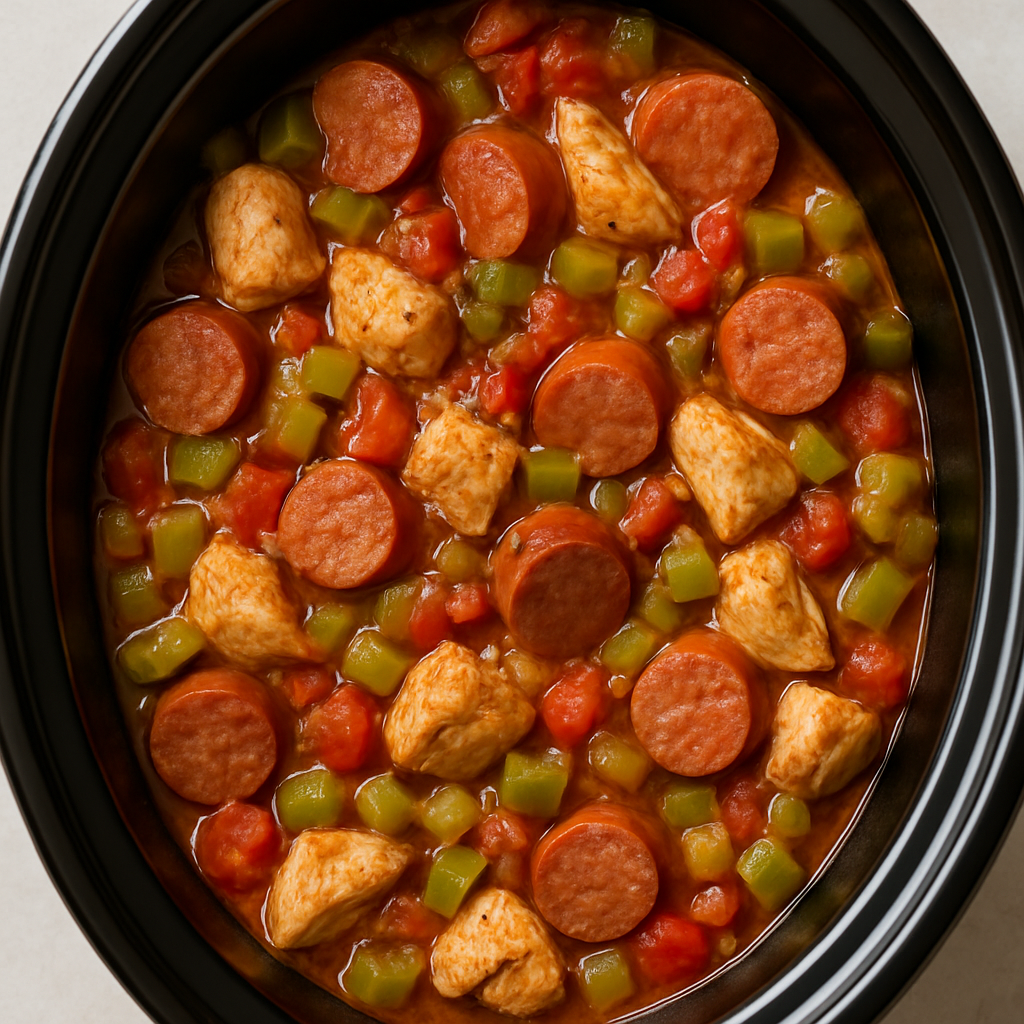 Slow Cooker Jambalaya