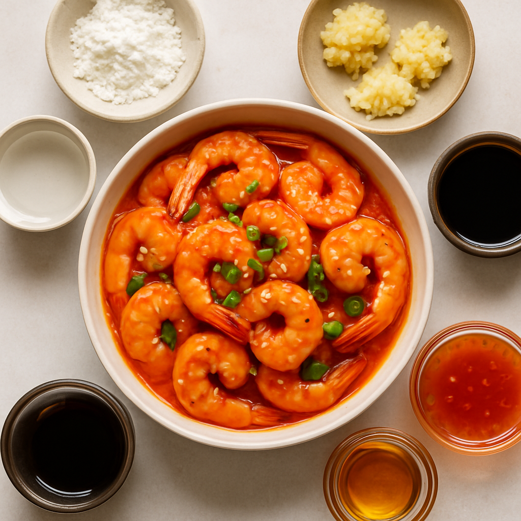 Firecracker Shrimp with Sweet Chili Sauce