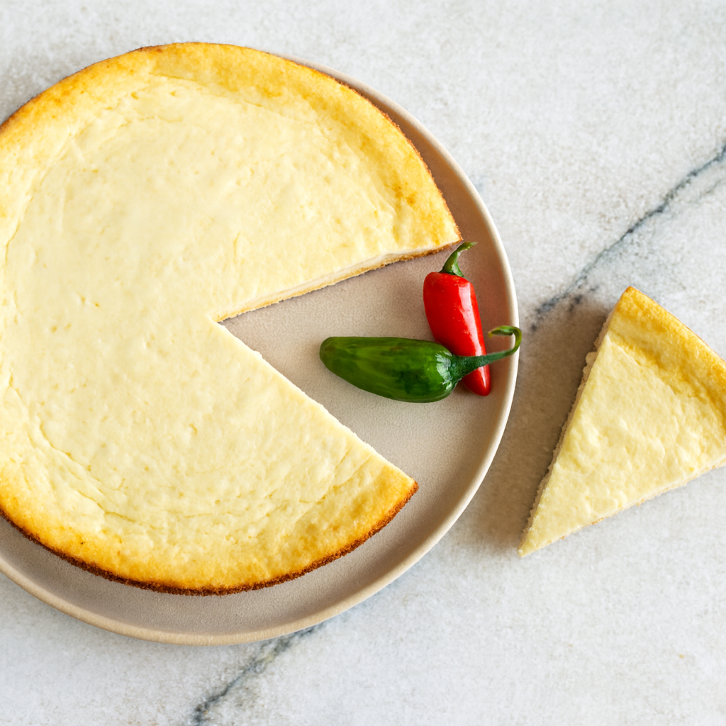 Jalapeño Lime Cheesecake