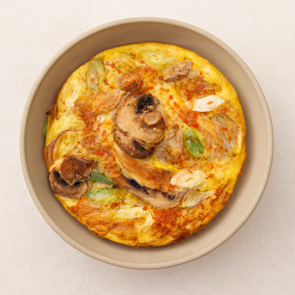 Frittata Picante de Kimchi