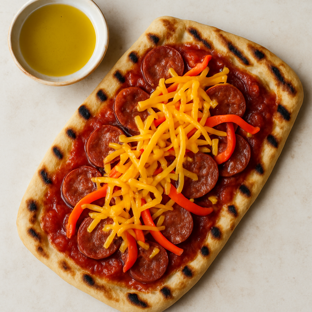 Grilled Spanish Flatbread