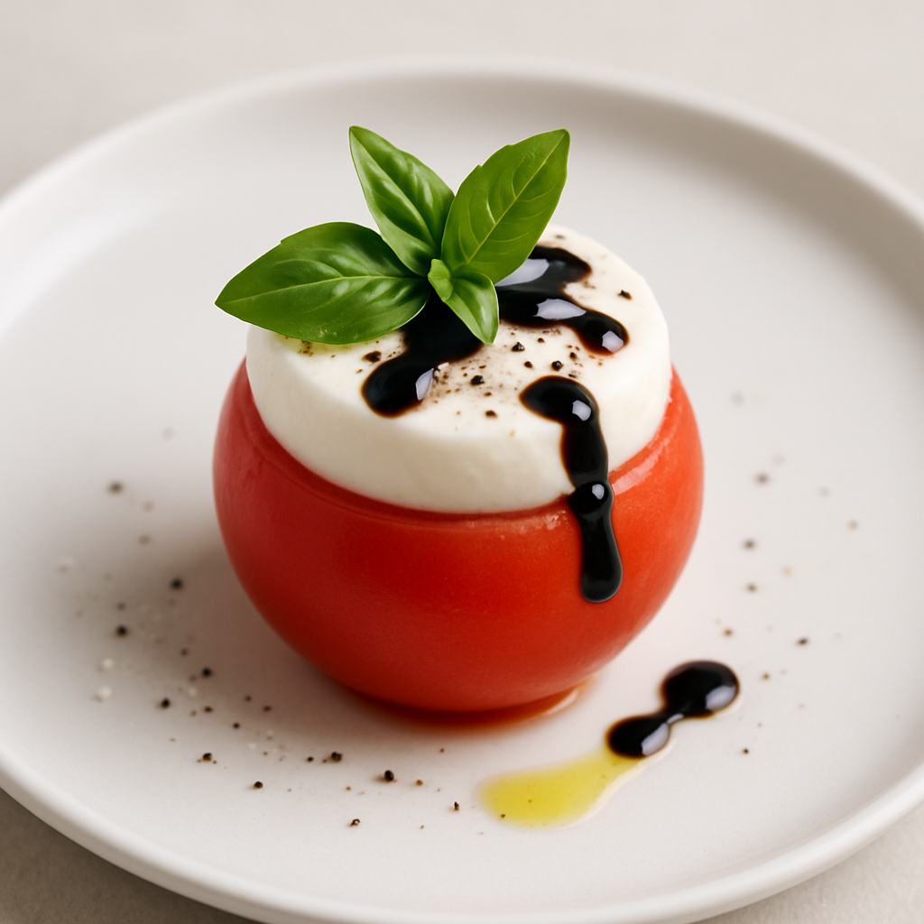 Lunes Minimalista: Ensalada Caprese en Miniatura