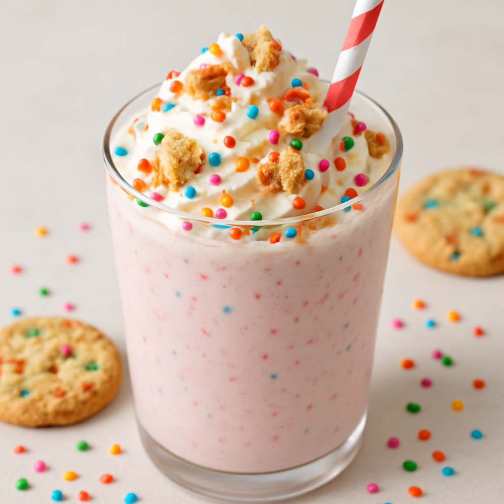 Confetti Cookie Milkshake