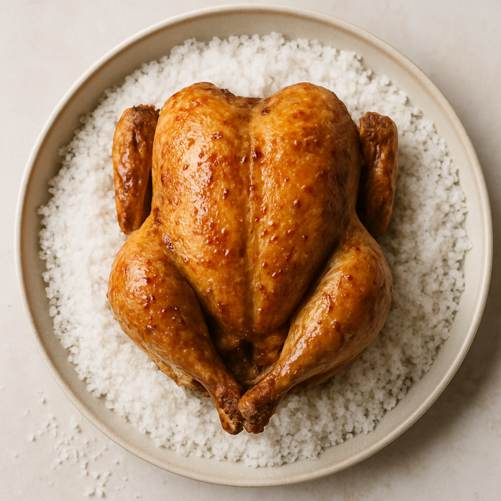 Fully Salted Roast Chicken