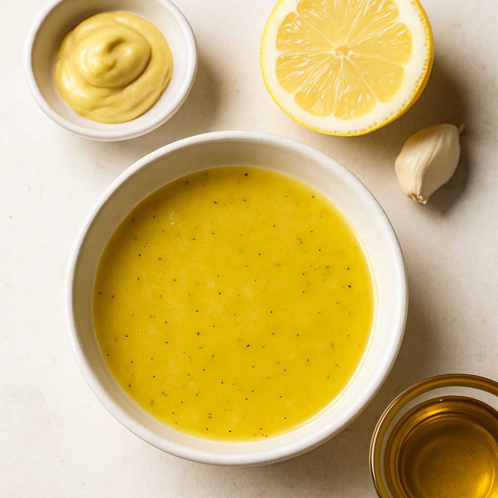 Homemade Lemon Vinaigrette