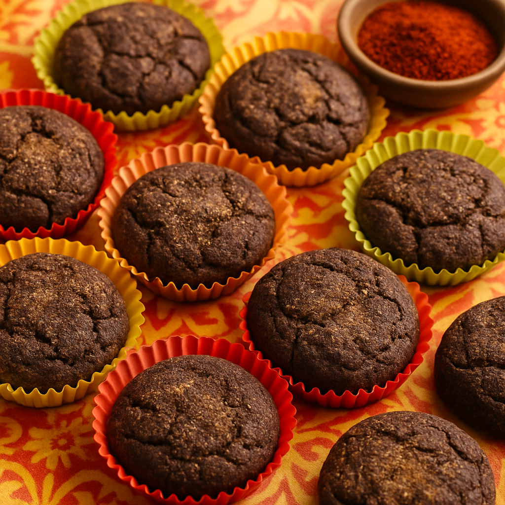 Galletas de Chocolate y Chile Mexicano
