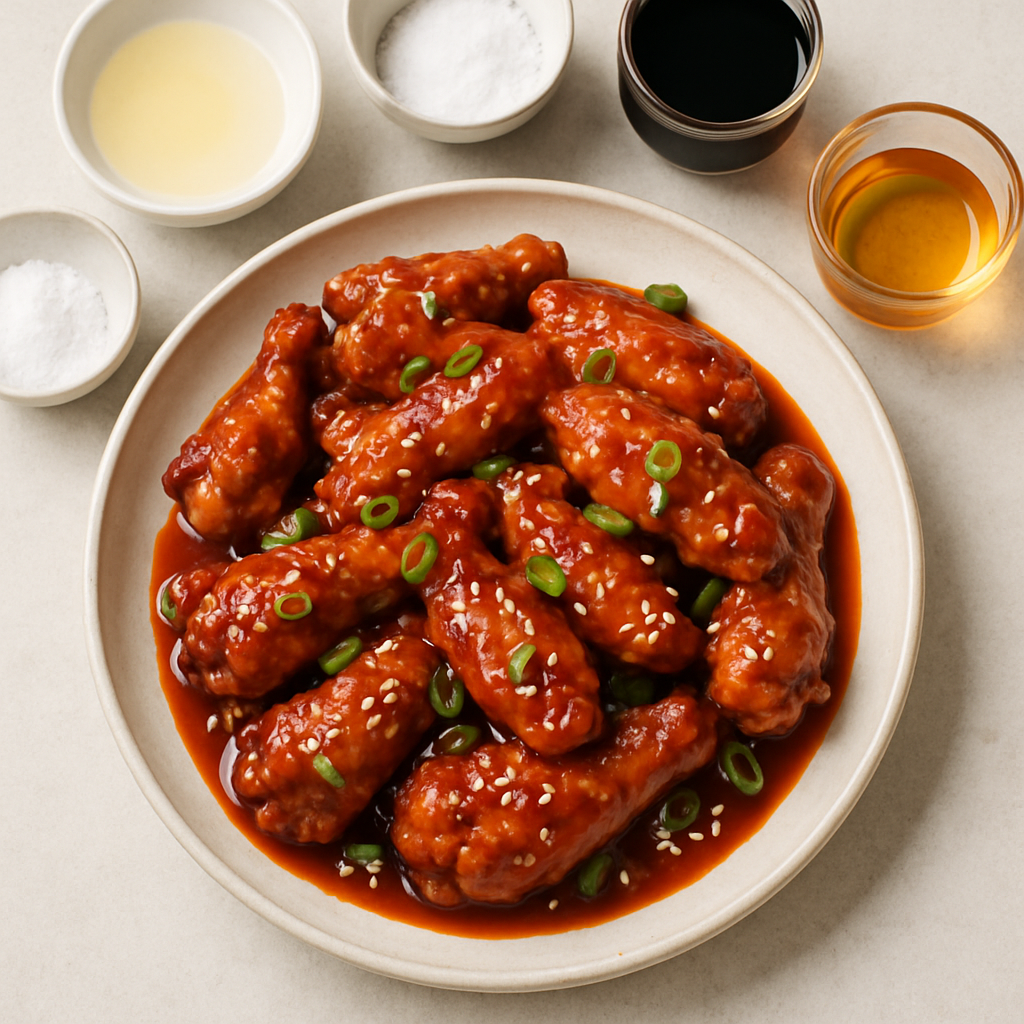 Korean-Style Chicken Wings