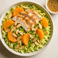 Chicken, Cabbage, and Tangerine Salad