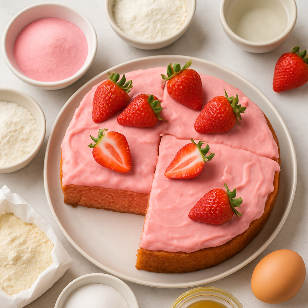 Southern Style Strawberry Cake