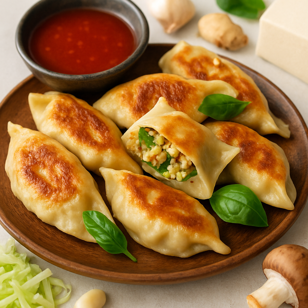 Empanadillas de Champiñones y Tofu