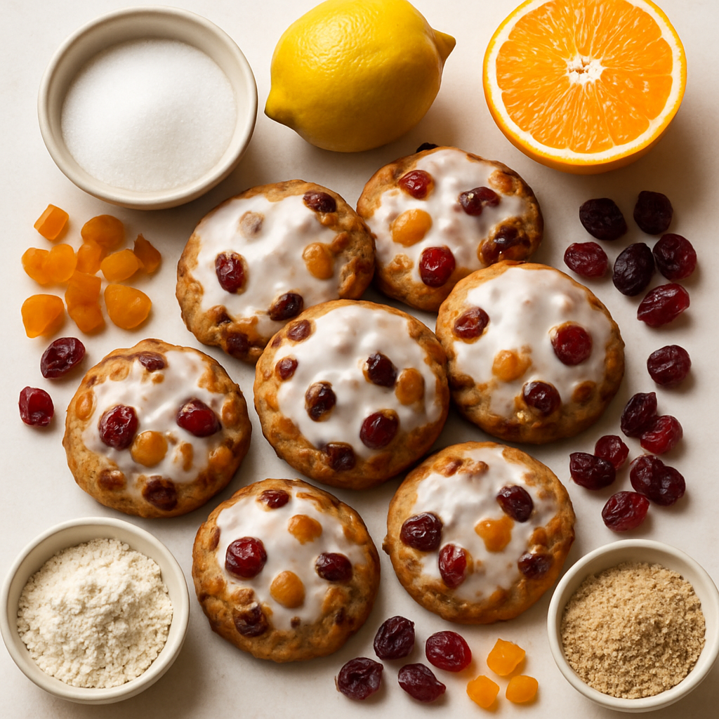 Lebkuchen (German Fruit and Spice Cookies)