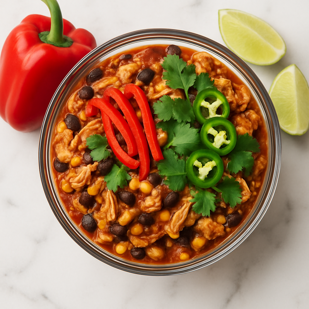 Pollo con Salsa en Olla de Cocción Lenta
