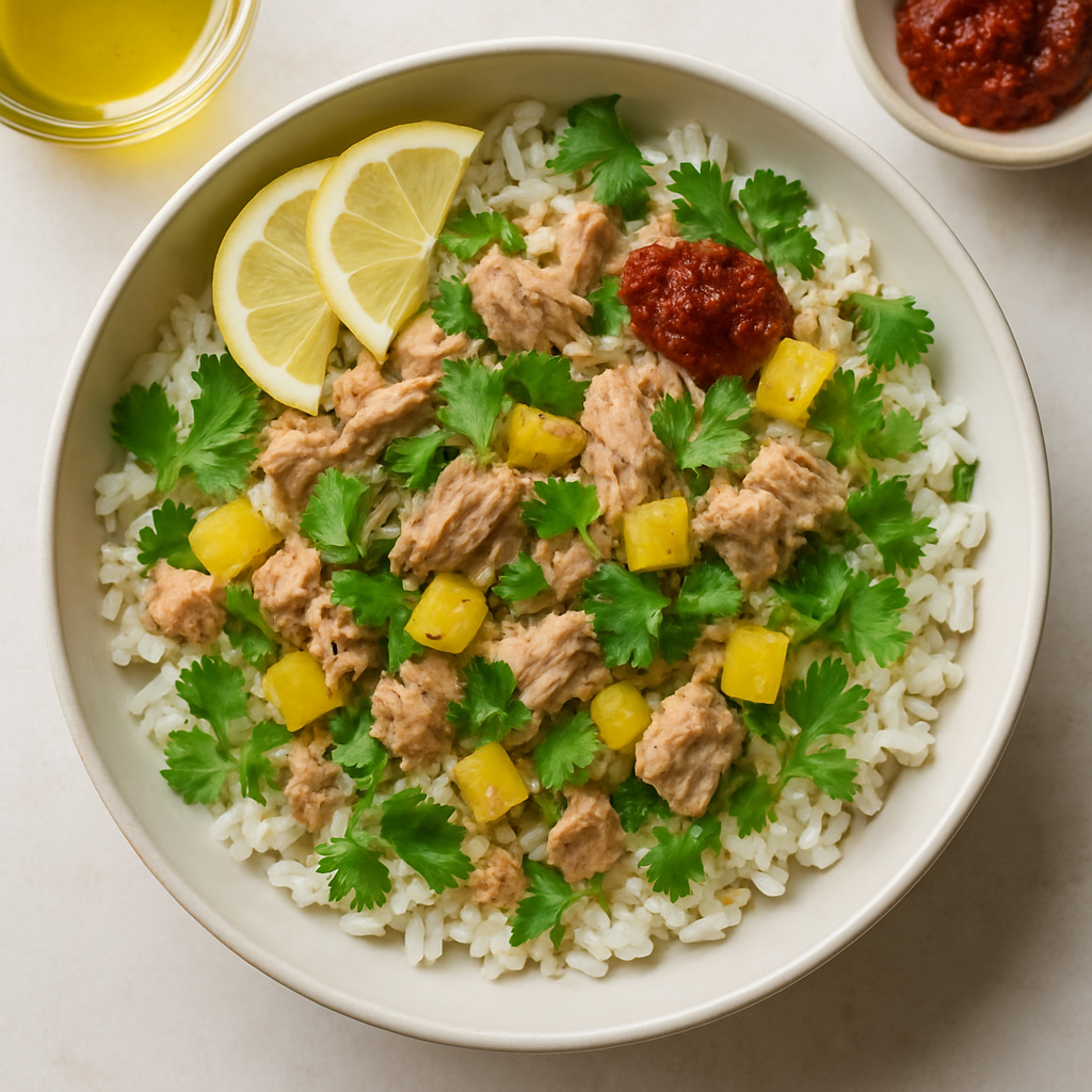 North African Tuna and Rice Salad