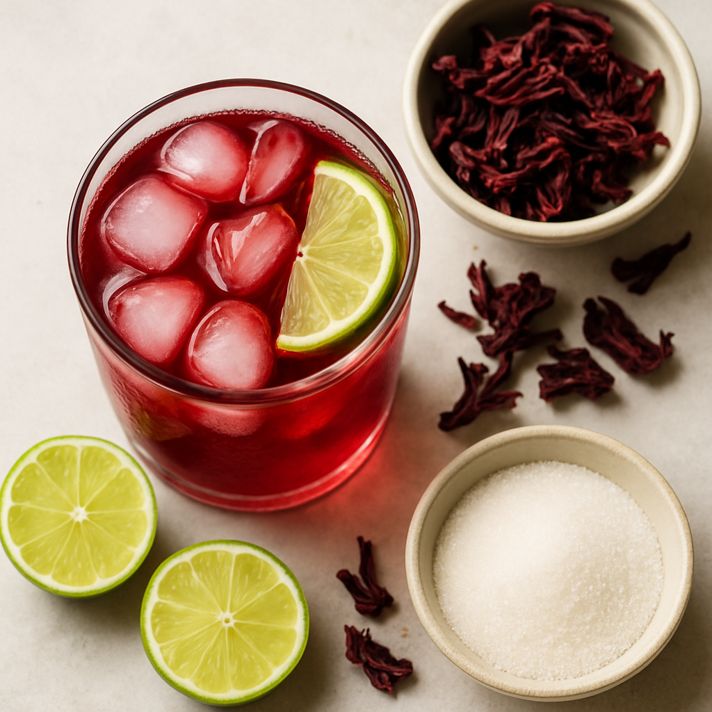 Agua de Jamaica (Hibiscus Tea)