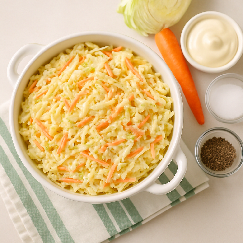 Ensalada de Col Casera