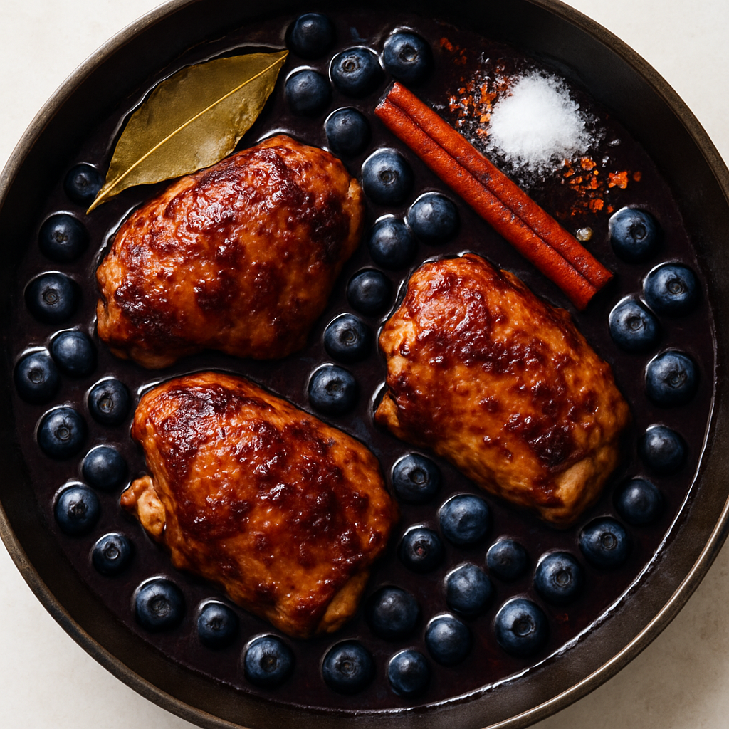 Blueberry Barbecue Chicken