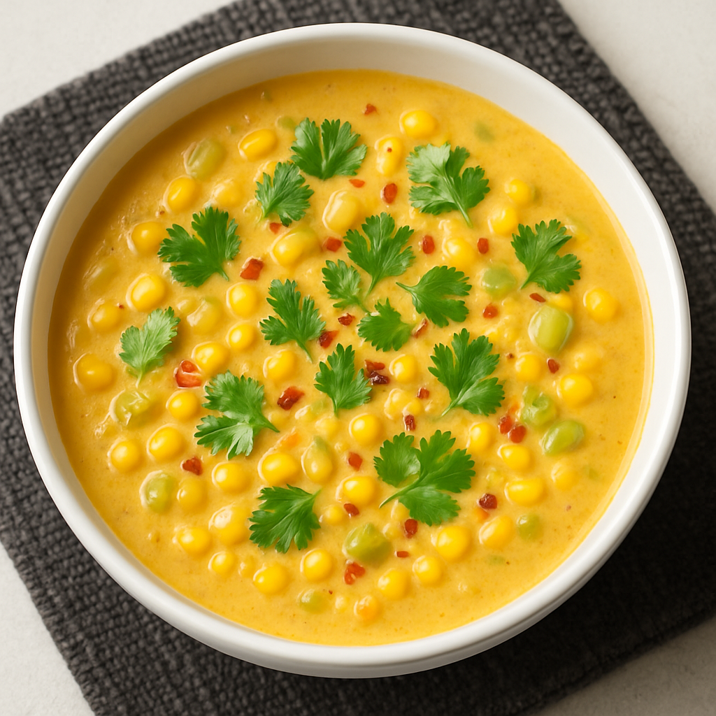 Creamy Coconut Corn Chowder