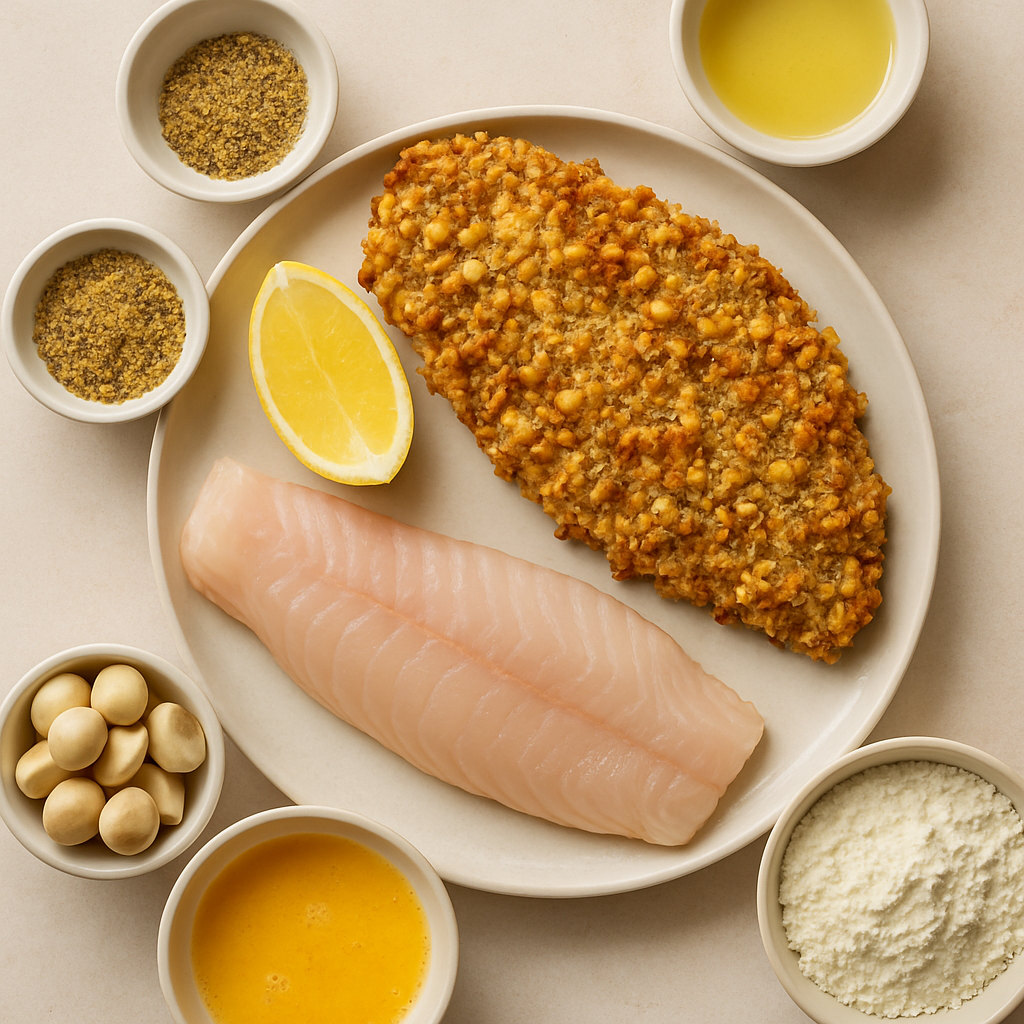 Macadamia Crusted Whitefish