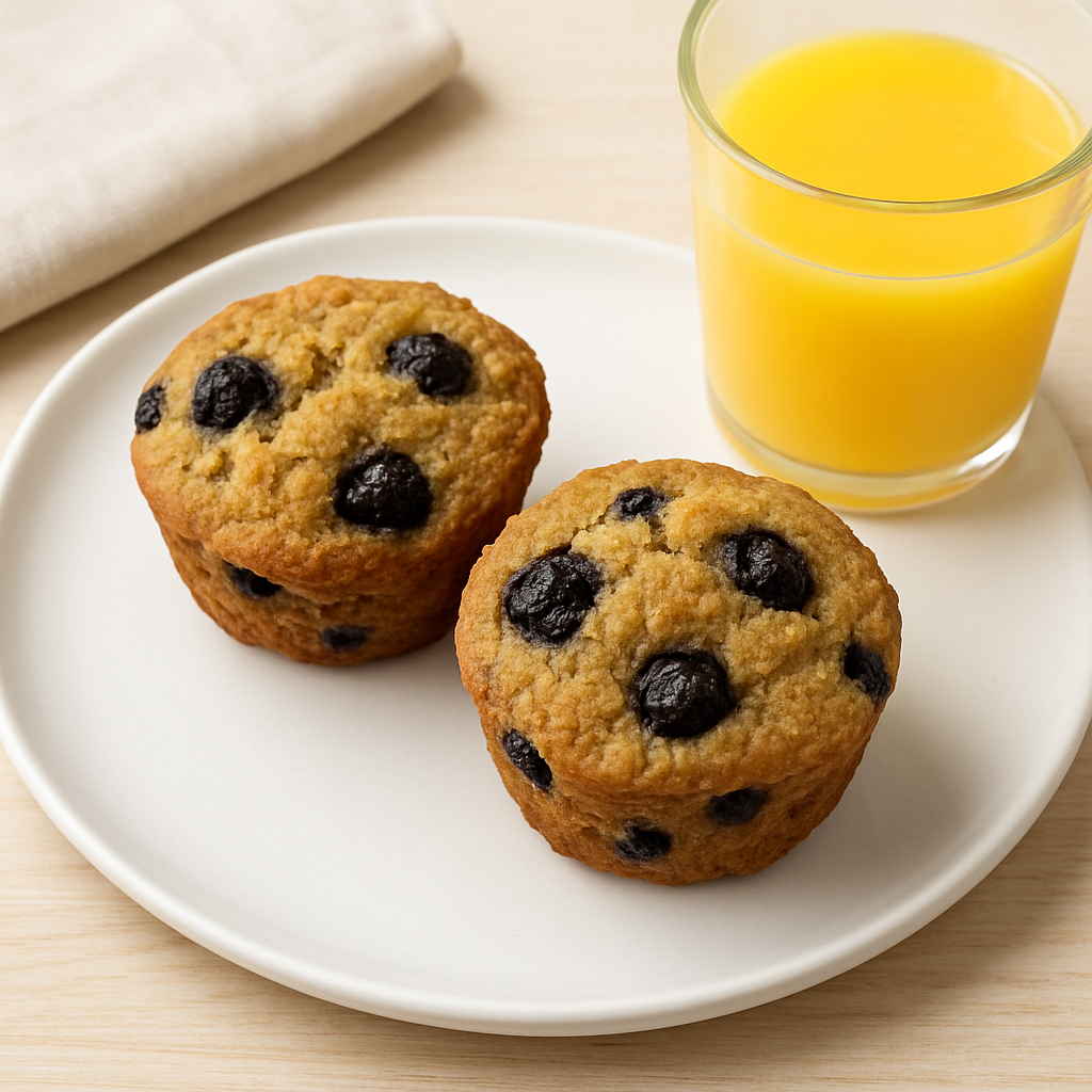 Muffins de Arándanos sin Gluten