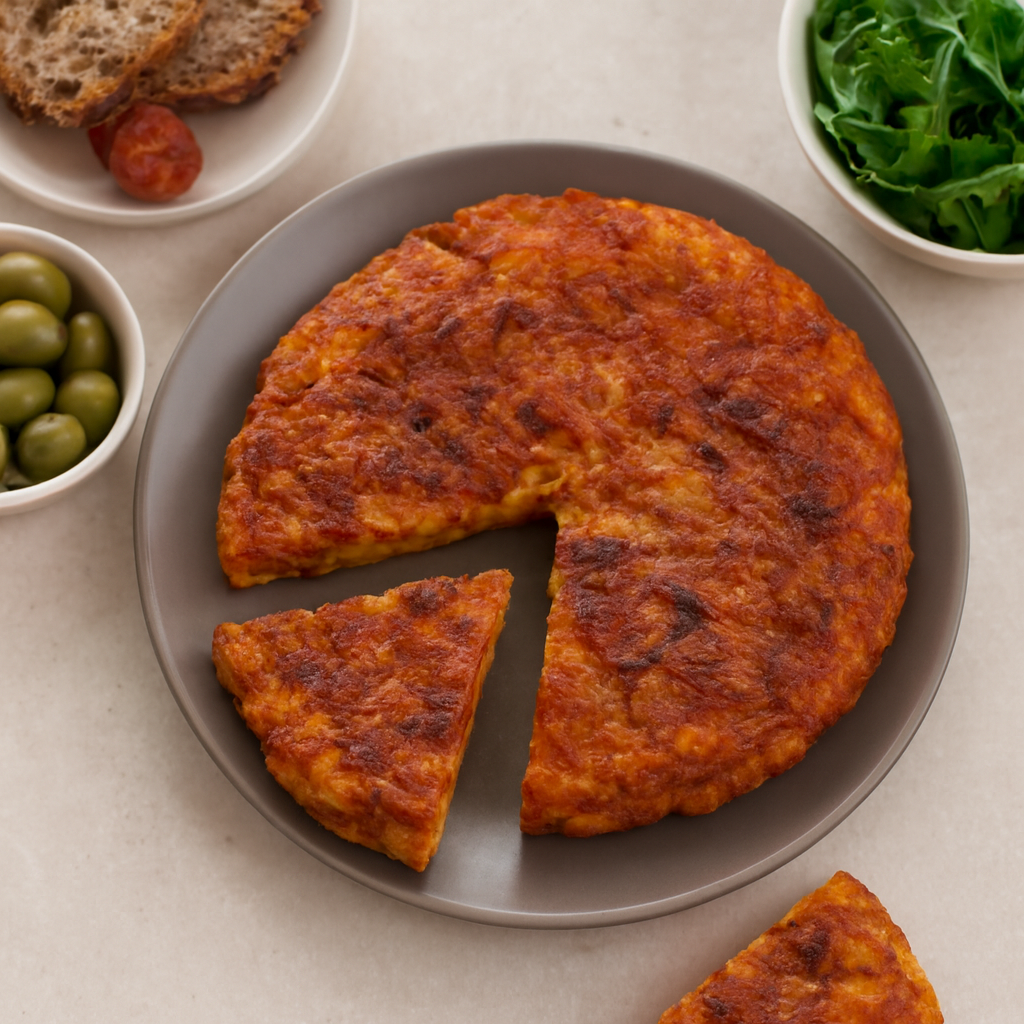 Spanish Tortilla with Chorizo