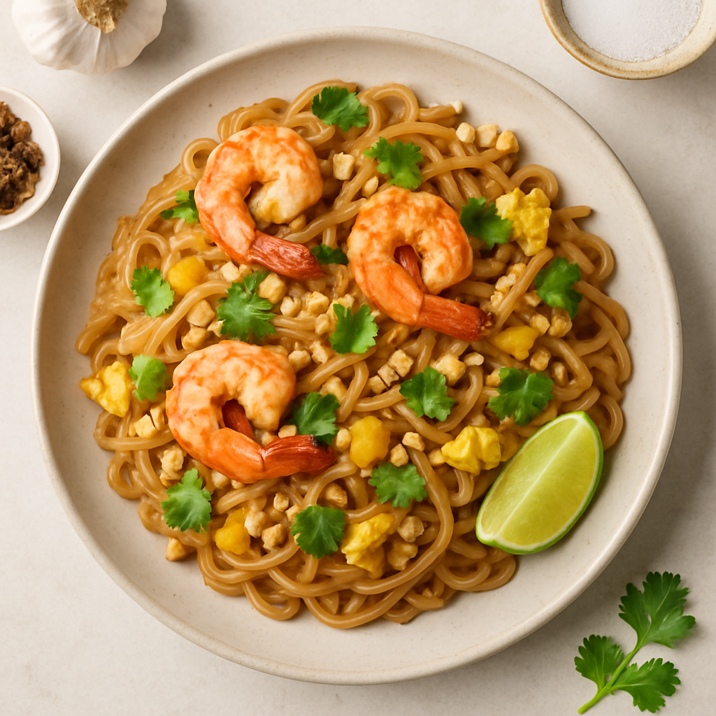 Pad Thai with Prawns