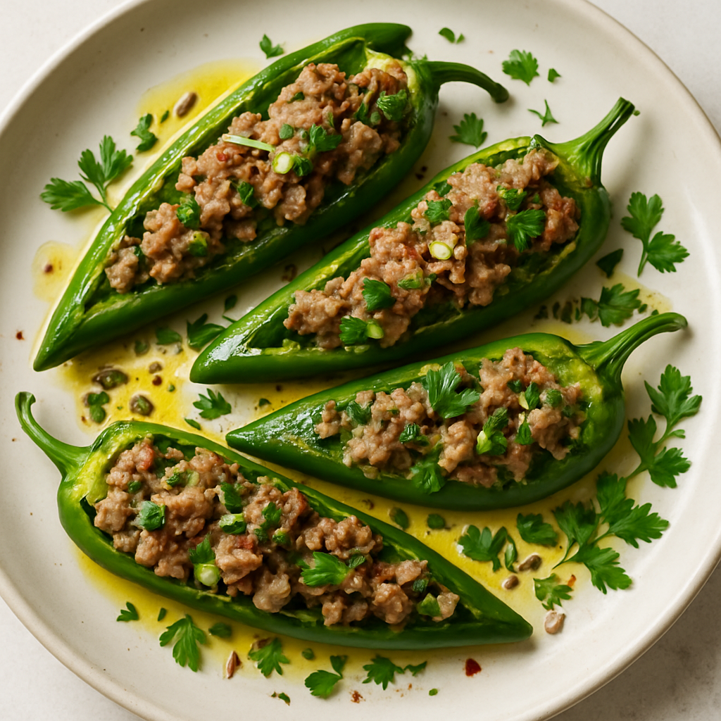 Stuffed Hot Peppers